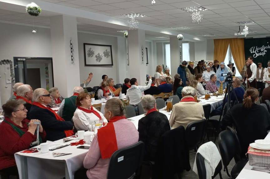 Spotkanie wigilijne w Dziennym Domu Pomocy w Jaśle