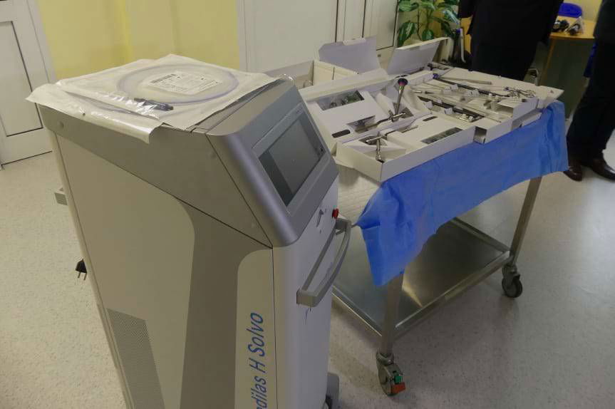 Powiat sprzedał działki i kupił laser