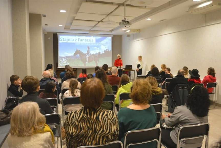 Spotkanie z Patrycją Pawluś, instruktorką jazdy konnej