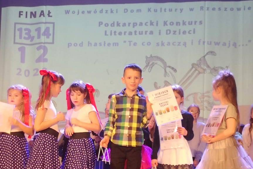 Sukces ucznia Szkoły Podstawowej w Święcanach