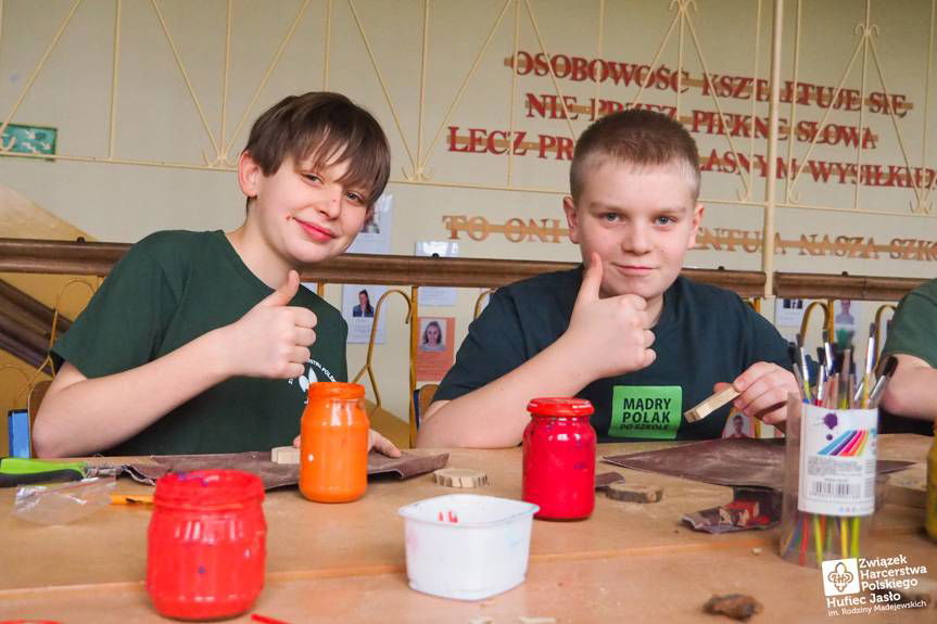 Aktywne ferie zuchów i harcerzy Hufca ZHP Jasło