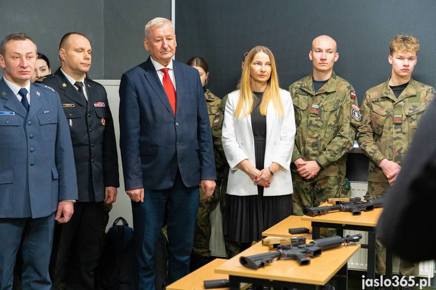 Otwarcie wirtualnej strzelnicy w Trzcinicy