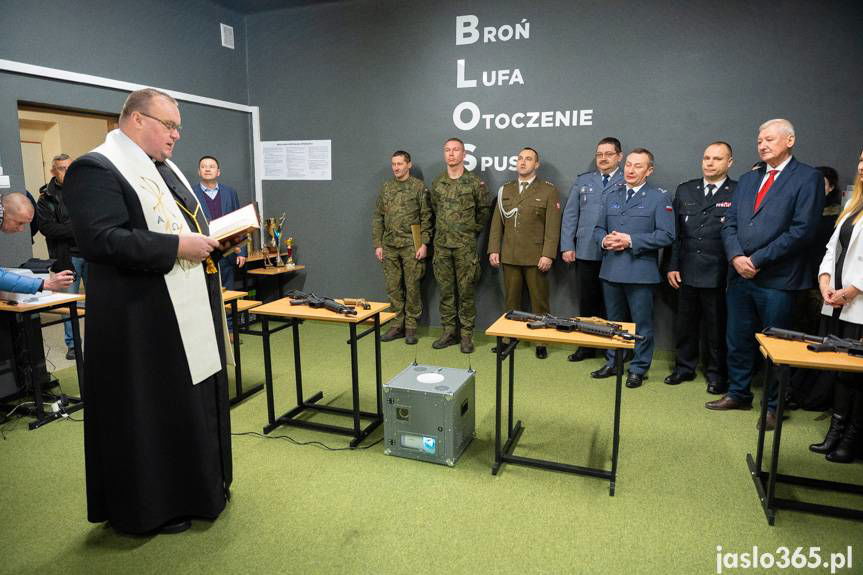 Otwarcie wirtualnej strzelnicy w Trzcinicy