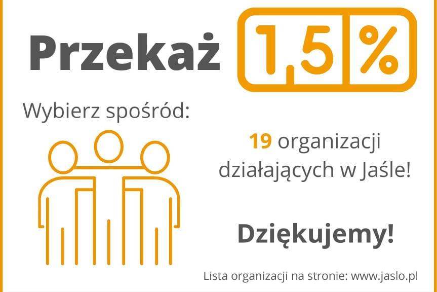 Wypełniając PIT przekaż 1,5% podatku na lokalne organizacje