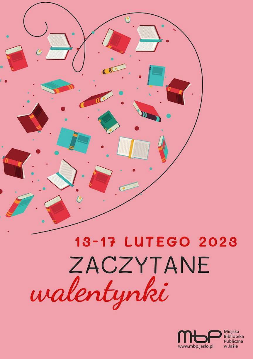 Zaczytane walentynki z jasielską biblioteką