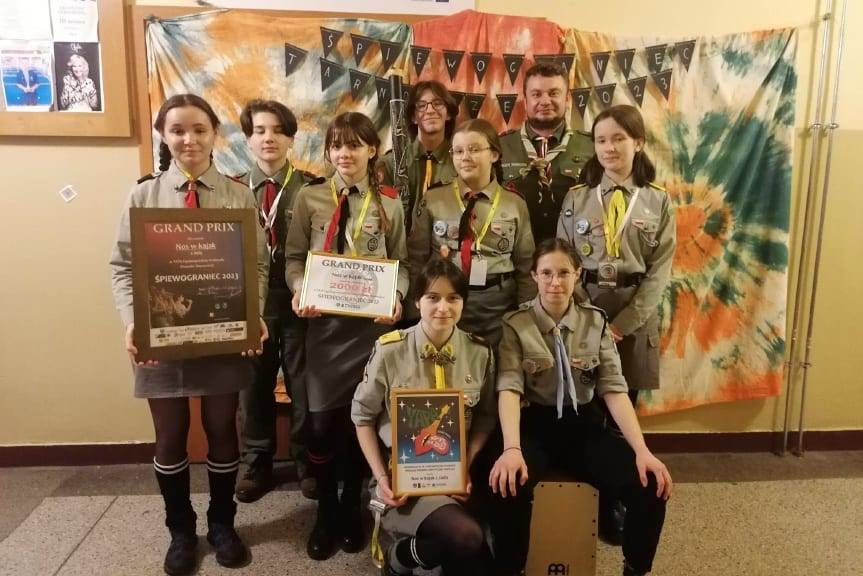Zespół z Jasła zwyciężył na Festiwalu Piosenki Harcerskiej w Tarnobrzegu
