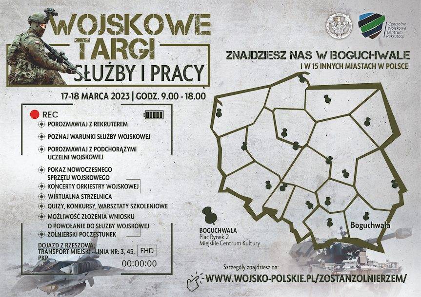 Wojskowe Targi Służby i Pracy w Boguchwale