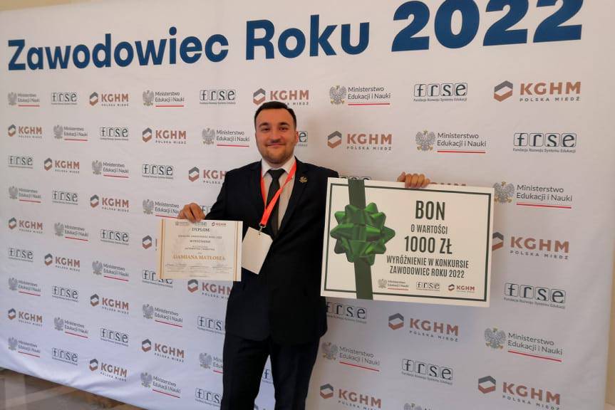 Nauczyciel Chemika z ogromnym sukcesem