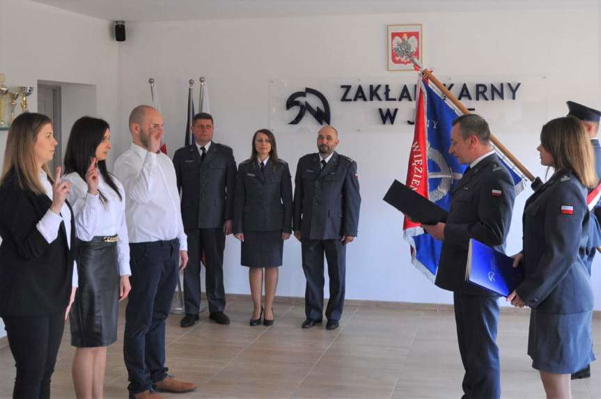Nowi funkcjonariusze złożyli ślubowanie