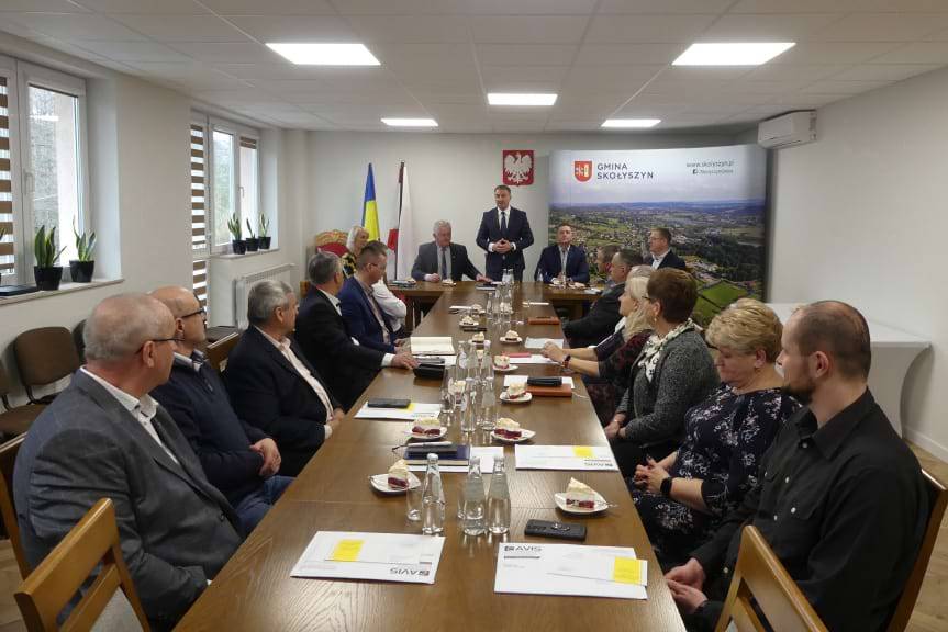 Spotkanie sołtysów w Skołyszynie
