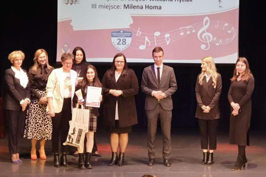  Sukcesy wokalistów w wojewódzkich konkursach