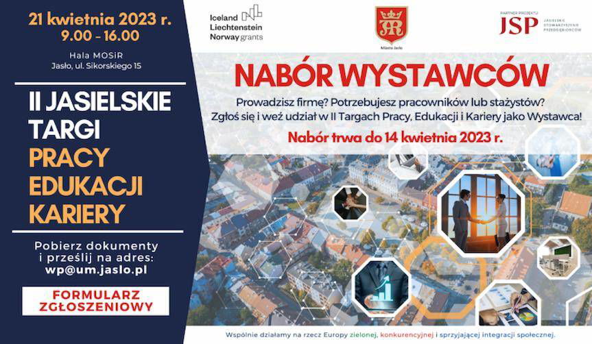 Trwa nabór na II Jasielskie Targi Pracy, Edukacji i Kariery