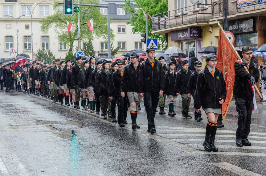 Obchody Święta Konstytucji 3 Maja w Jaśle