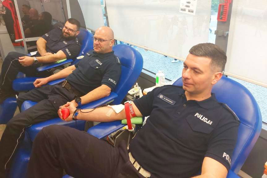 Wzięli udział w pikniku i oddali krew