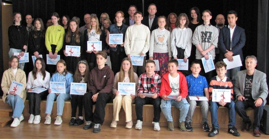 Wręczono nagrody laureatom XXI Powiatowego Konkursu Grafiki Komputerowej - Skołyszyn 2023