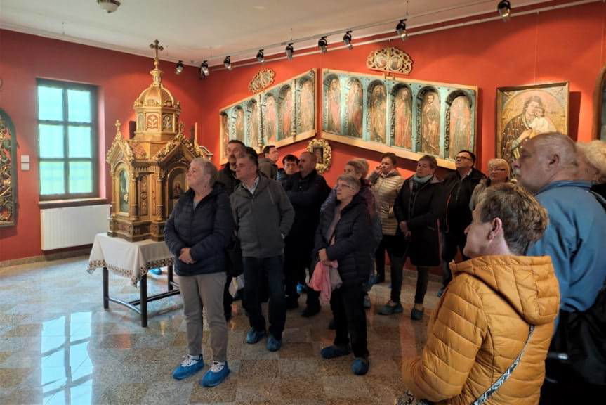 Seniorzy na wycieczce w Przemyślu i Bolestraszycach