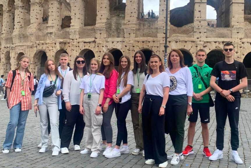 Wycieczka Strzelców z Kołaczyc do Włoch