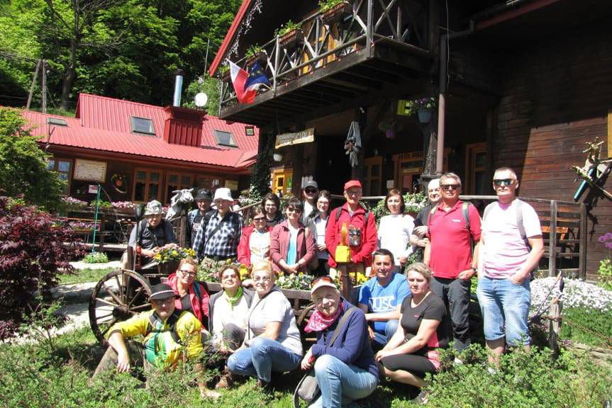 Pieszo po Beskidzie Sądeckim