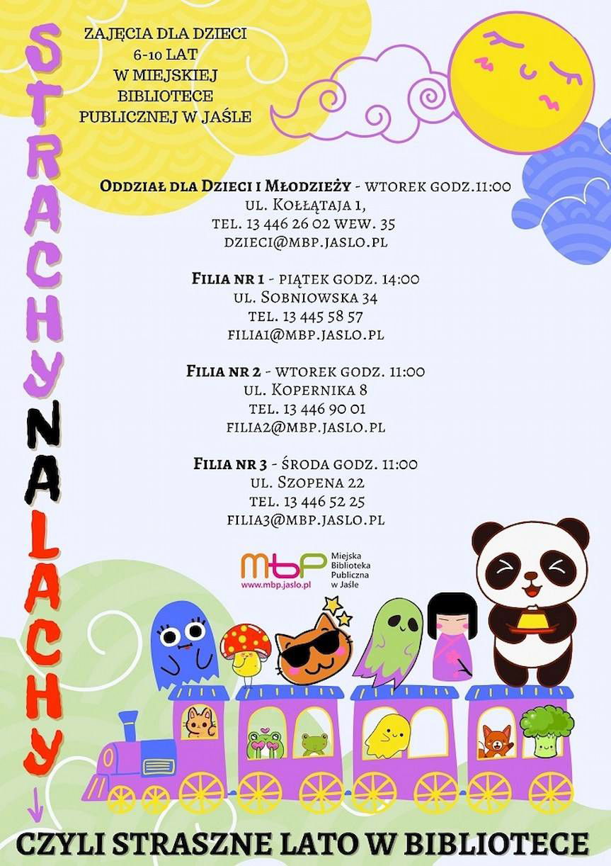Strachy na Lachy czyli straszne lato w bibliotece
