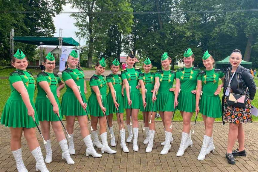 Mażoretki Migotki wróciły z medalami