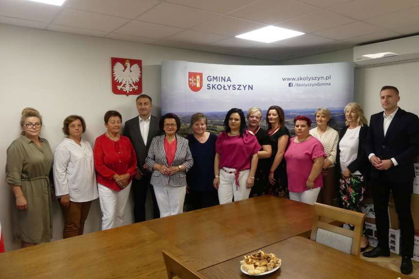 KGW z terenu Gminy Skołyszyn z nowym sprzętem