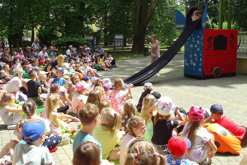 "Ananas" w Parku Miejskim w Jaśle