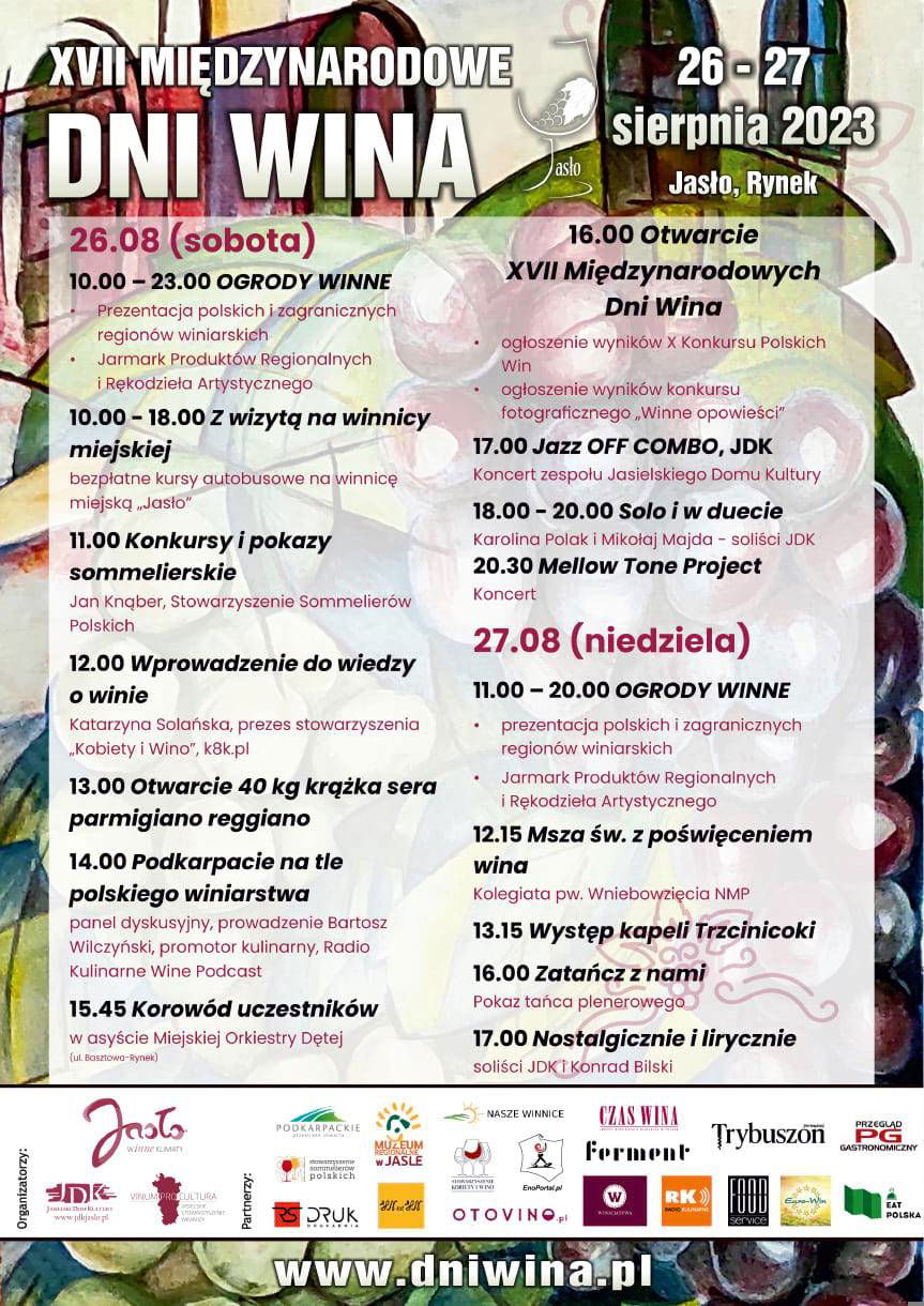 Wyjątkowy weekend. Dni Wina w Jaśle