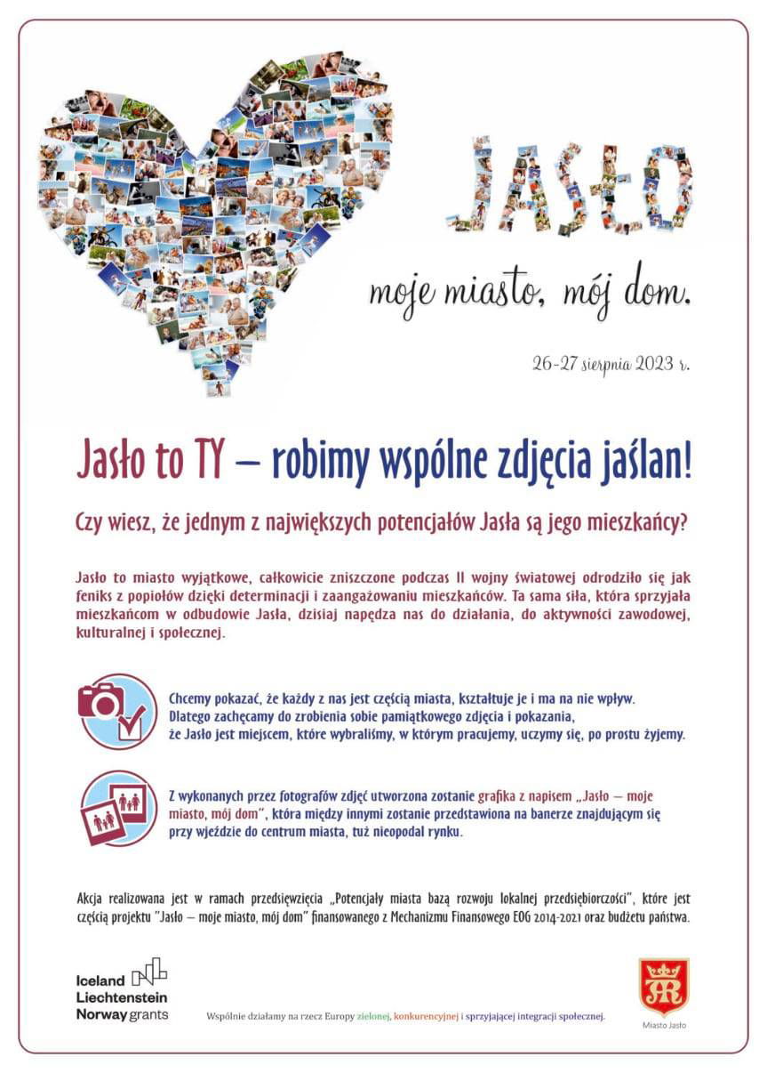 Jasło to Ty - robimy wspólne zdjęcia jaślan