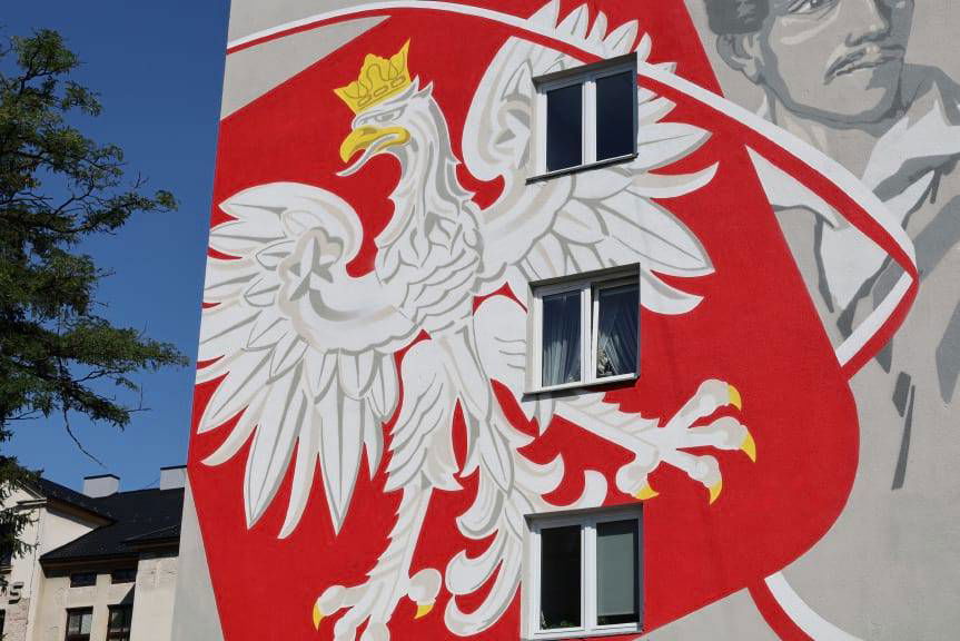 Powstał mural w sercu miasta