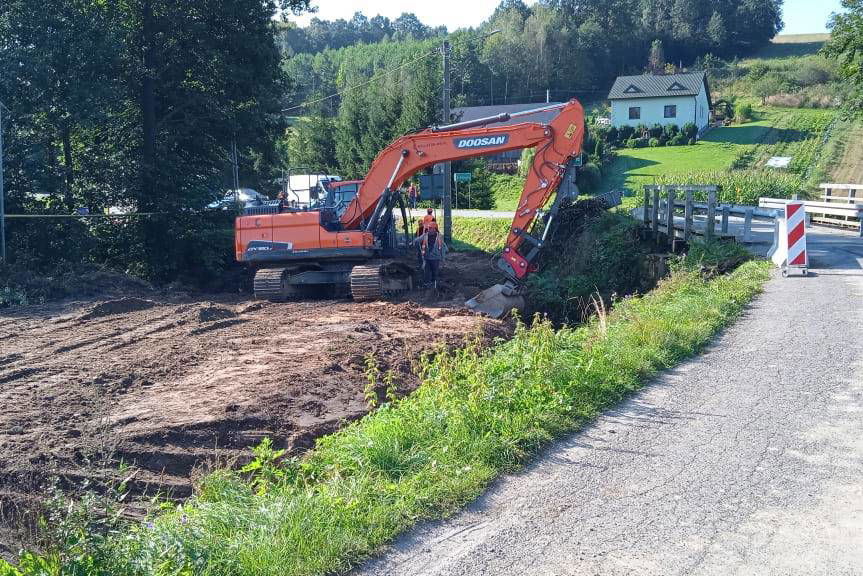 Most, który łączy dwa powiaty