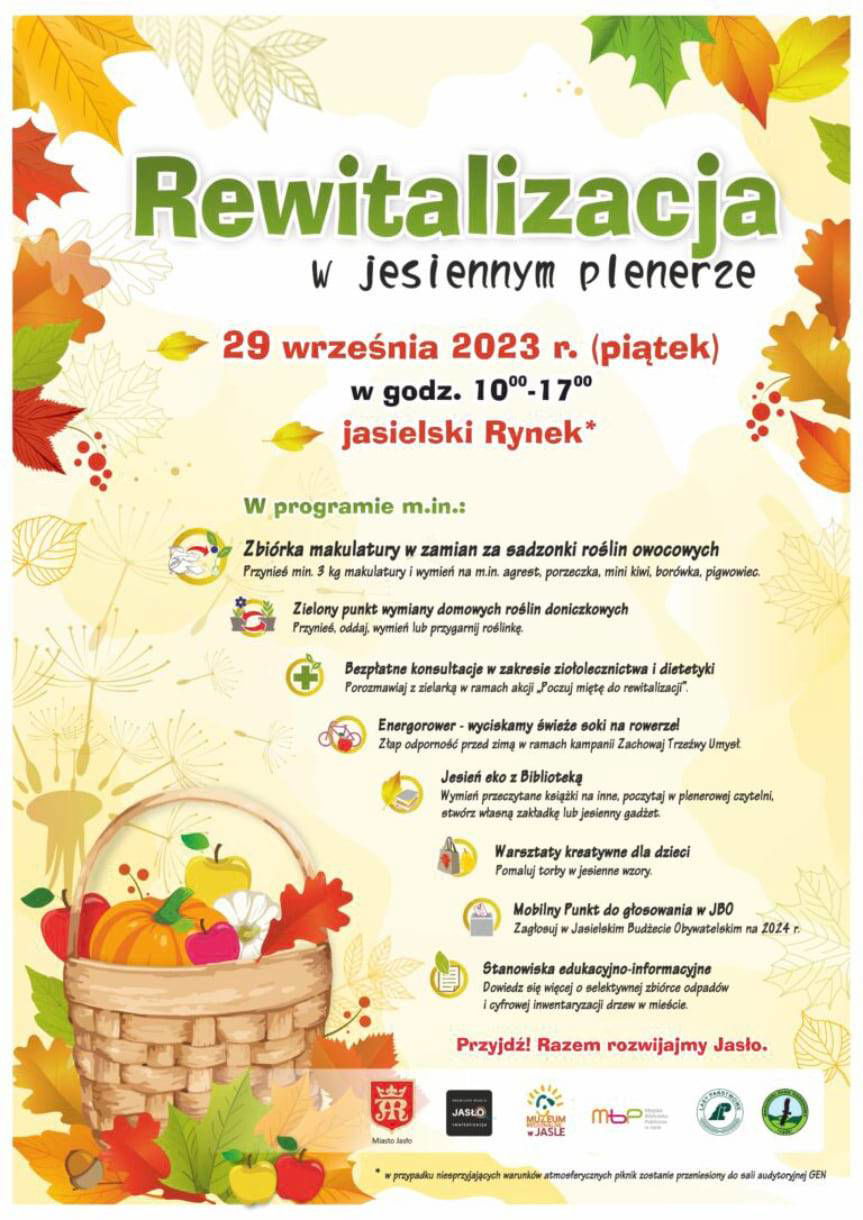 Rewitalizacja w jesiennym plenerze