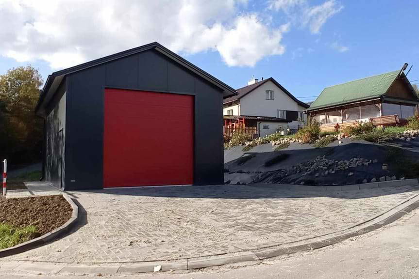 Prace przy budynku remizy OSP Kunowa zakończone