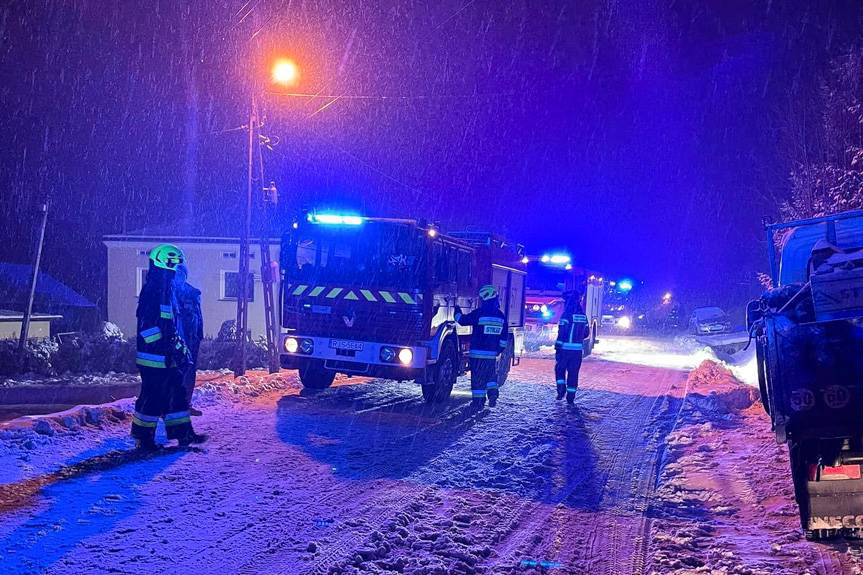 Zderzenie dwóch samochodów w Tokach