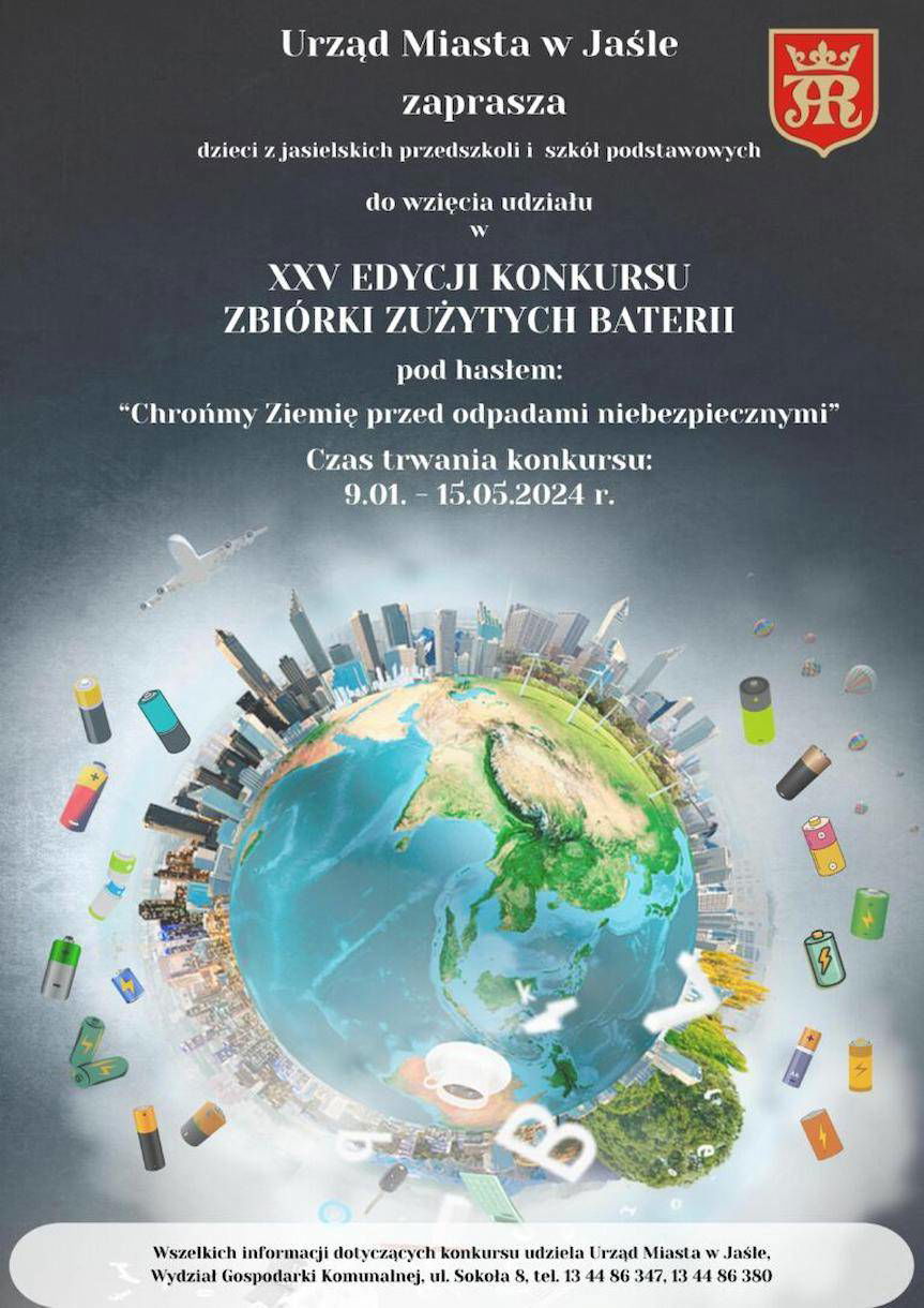 Zbiórka zużytych baterii