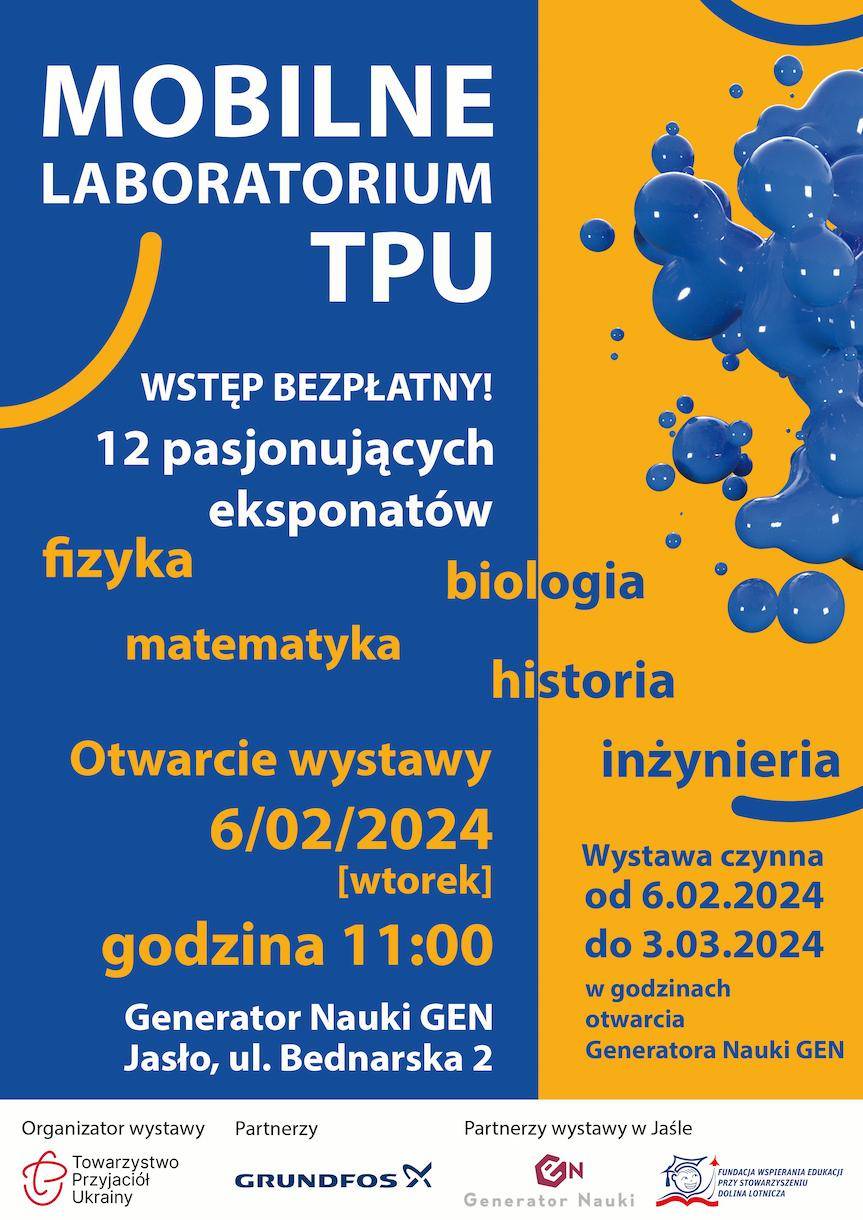 "Mobilne Laboratorium TPU" odwiedzi GEN