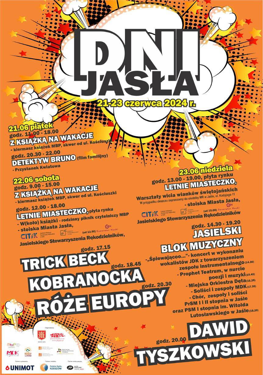 Dni Jasła 2024 - Program