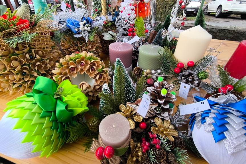 Świąteczny kiermasz bożonarodzeniowy w Jaśle