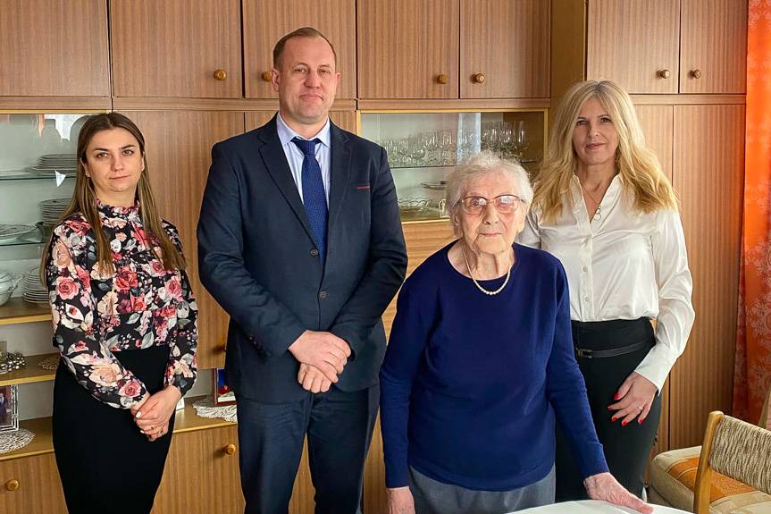 100 urodziny pani Stefanii Bal