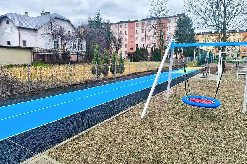 Nowoczesna strefa rekreacji powstała przy jasielskiej "czwórce"