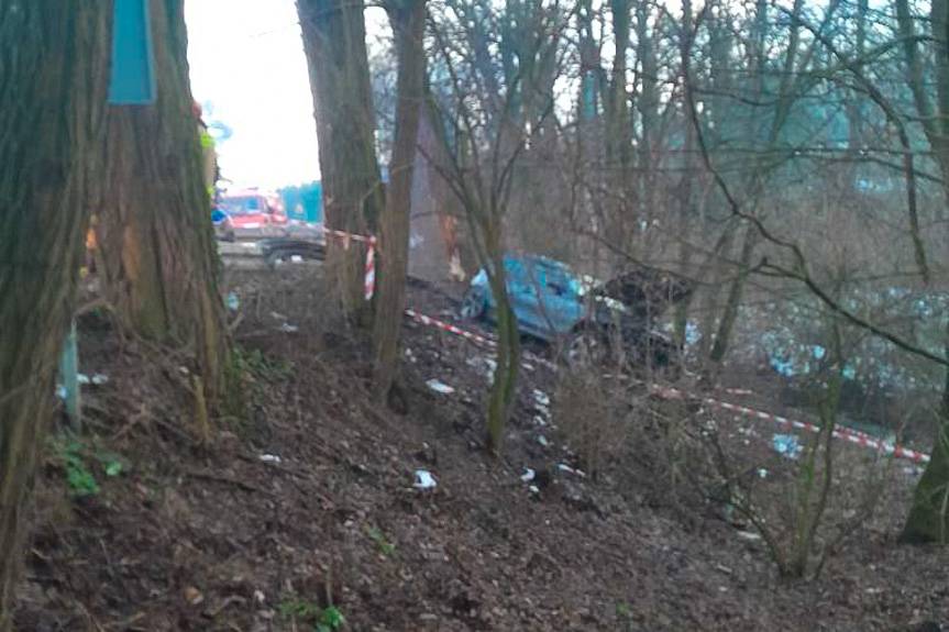 Wypadek w Żółkowie