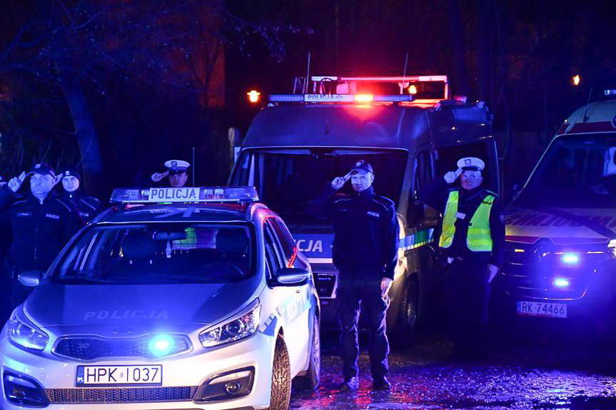 Hołd dla tragicznie zmarłego ratownika medycznego
