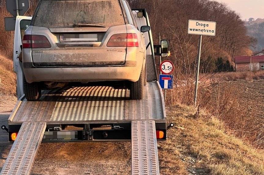 Grupa SPEED przerwała nielegalną jazdę 45-latka