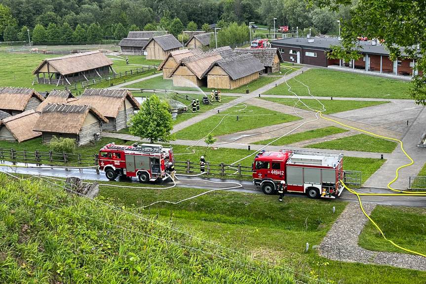Międzynarodowe ćwiczenia strażaków w Trzcinicy