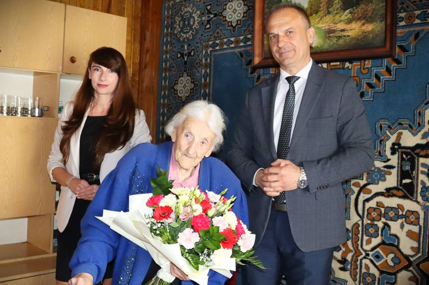 Setne urodziny Pani Władysławy Cichoń