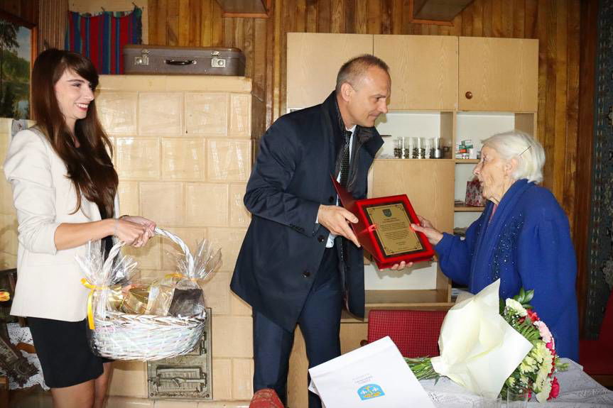 Setne urodziny Pani Władysławy Cichoń