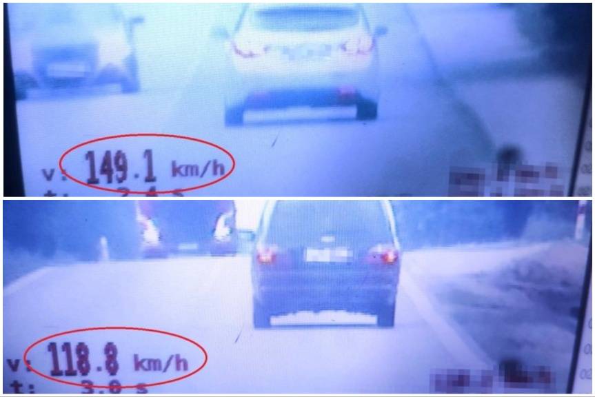 Jechał za szybko i przewoził dzieci bez fotelików