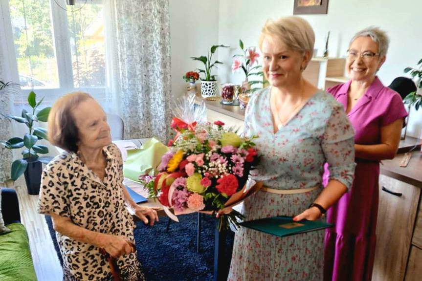 Setne urodziny pani Kazimiery