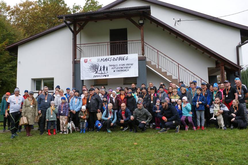 Pamięć i sport w jednym - mieszkańcy uczcili ofiary obozu w Szebniach
