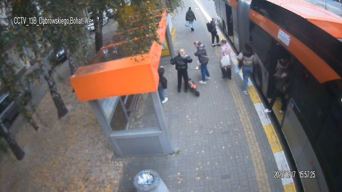 Policja poszukuje kobiety z nagrania - sprawcy kolizji drogowej