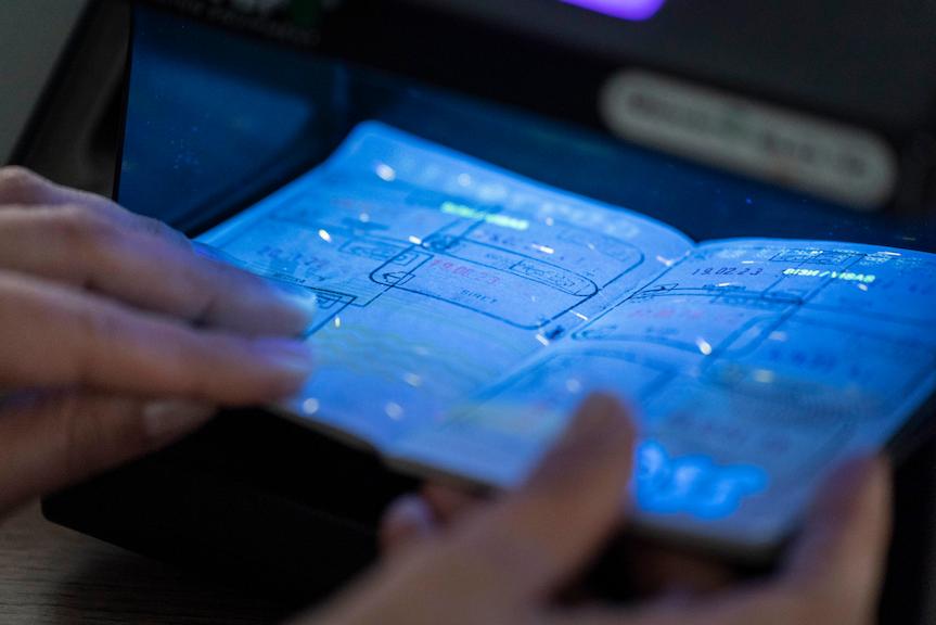 Ukrainka z fałszywymi stemplami w paszporcie